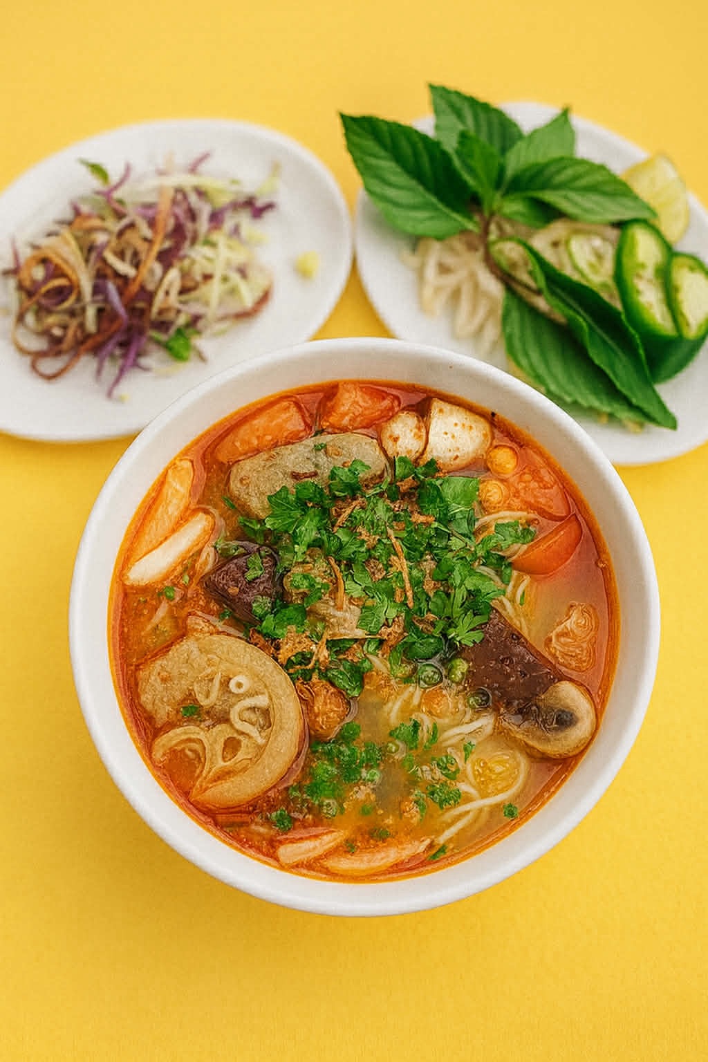 Bún Riêu crab and tomato noodle soup