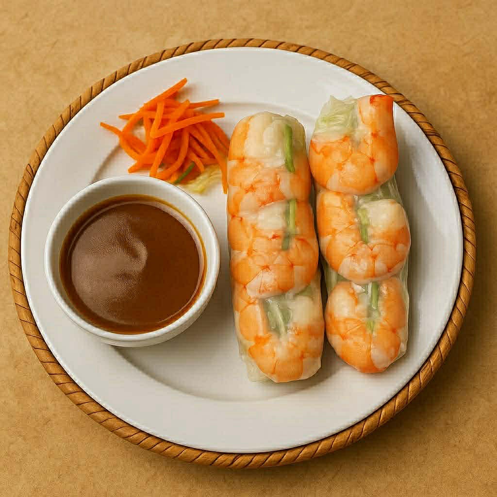 Fresh summer rolls